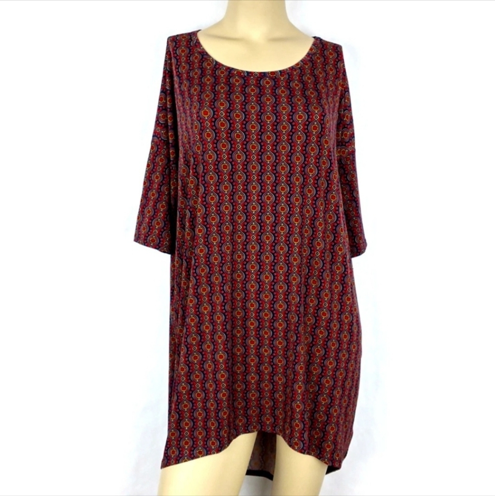 LuLaRoe Irma Top Blouse Womens Large